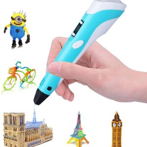 3D Printing Pen with Filament Refills (3 PLA Filament)