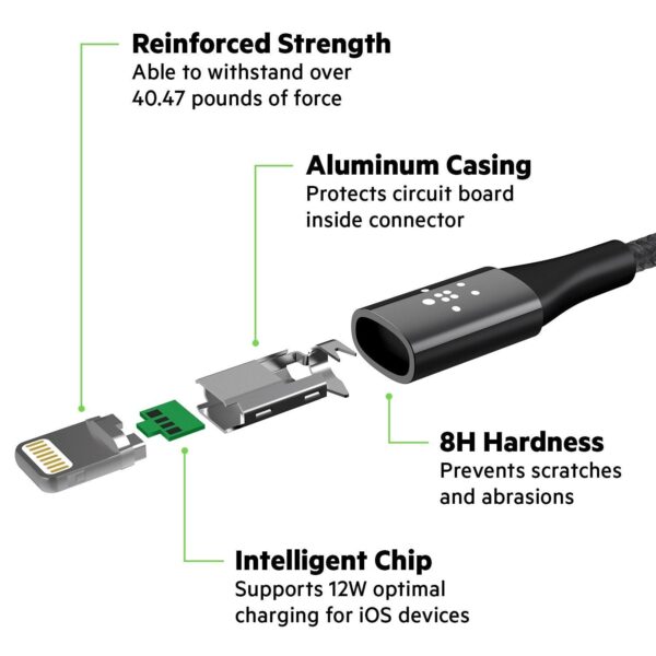 Belkin MIXIT DuraTek Lightning to USB Cable - Image 3